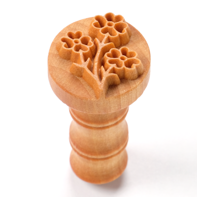 MKM Bouquet of Flowers 2.5cm wood stamp